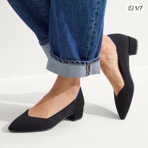 Rothy’s Black The High Point Comfort Heel